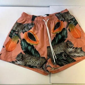 MAVRANS FRUTA BOMBA HIGH WAIST SHORT PANTER/Papaya GRÖSSE Small. Damen �� - Bild 1 von 6