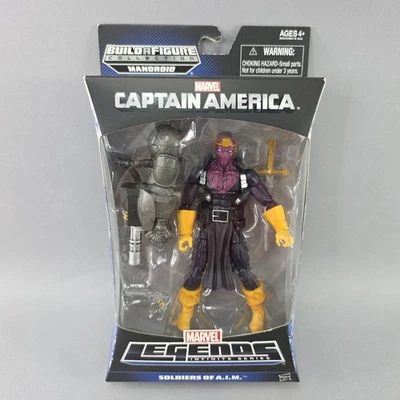 Marvel Legends Soldados de AIM BARON ZEMO 6" Figura Mandroid BAF Serie Infinita Foto 1 de 4