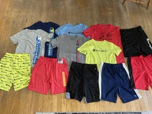 Champion Boys 18-20 Lot, 6 Pairs Of Shorts And 6 T-shirts, NWOT! - Picture 1 of 4