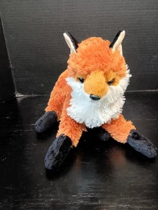 Aurora Fiona Flopsie Zorro Rojo 12" Peluche Peluche Juguete Suave Marrón Blanco Perro - Imagen 1 de 8