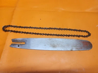 Homelite XL 2 Chainsaw 14" OEM Bar & Chain Textron XL2 VINTAGE PARTS USED - Image 1 of 4