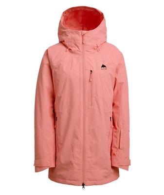 Burton Reserve Insulated Snowboard Jacket - Women's - Small / Sunrise Coral - Image 1 of 4