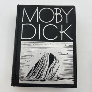 MOBY DICK Herman Melville ROCKWELL KENT Random House Edition NOVEL 1930 FICTION - Foto 1 di 17