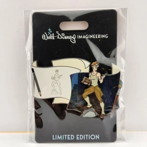 Disney WDI MOG Imagineer Atlantis Milo Thatch Off The Page Pin LE 300 - Picture 1 of 1