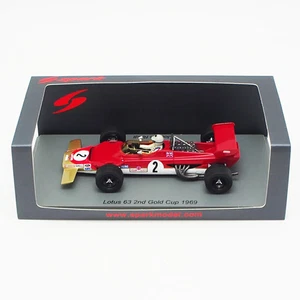 Spark 1/43 Lotus 63 1969 Gold Cup 2nd Jochen Rindt S6355 - Picture 1 of 3
