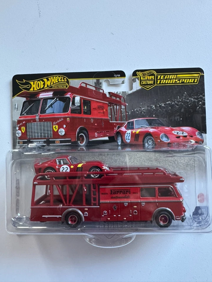 Hot Wheels Team Transport Ferrari 250 GTO Car Culture (envío 48 inferior gratuito) Foto 1 de 1