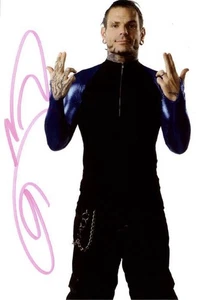 Autographed Jeff Hardy 8x10 Promo - Hand Signed Pro Wrestling COA - Picture 1 of 1