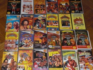 WRESTLING VIDEOS auf VHS Originale King of the Ring SummerSlam WWE WWF WCW Hulk - Bild 1 von 33
