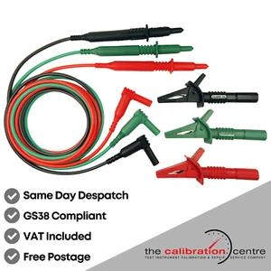 Replacement Test Leads for MEGGER MFT1552 [6220-796 EQUIVALENT]  - Picture 1 of 2