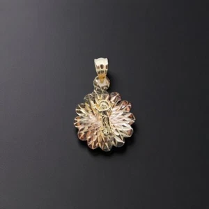 14k Gold Multi-Tone Anhänger Charm 1,40g - ohne Stein - Bild 1 von 8