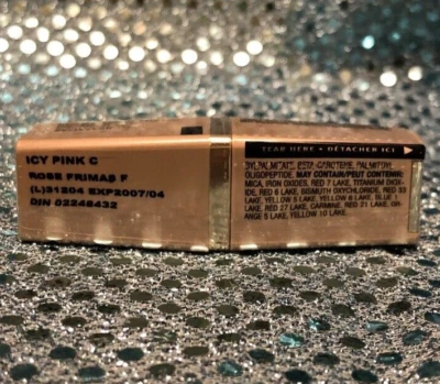 AVON Beyond Color Plumping Lipcolor Lipstick, with Retinol SPF15  Icy Pink ~ NOS - Image 1 of 2