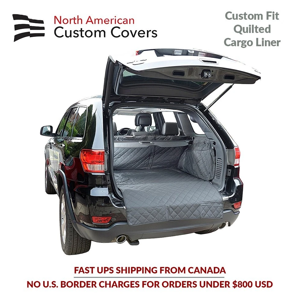Jeep Grand Cherokee Cargo Trunk Liner Dog Mat 2017 2018 2019 2020 Custom QBL302 - Image 1 of 4