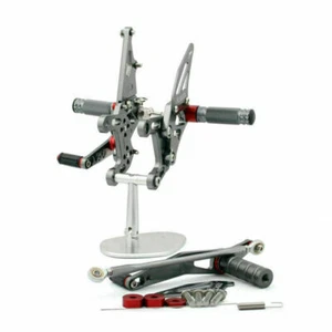 Rearsets Footpegs Pedals Fit for Yamaha YZF-R1 1000 RN22 2009-2014 Titan-color - Picture 1 of 4