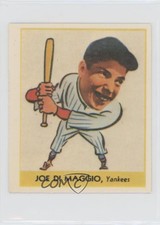 1977 Dover Classic Baseball Cards Reprints Joe DiMaggio (1938 Goudey Heads-Up)