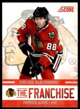 2011-12 Score The Franchise Patrick Kane Chicago Blackhawks #7