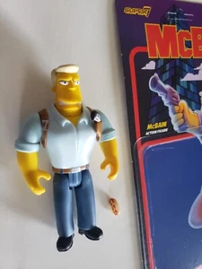 Figura McBain Reactions Simpsons SUPER 7 - Imagen 1 de 2