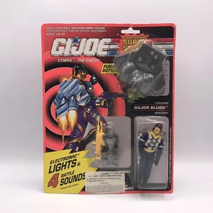 1990 VINTAGE G.I.JOE ✧ MAJOR BLUDD ✧ HASBRO SUPER SOUNDS MOC E92 - Bild 1 von 11