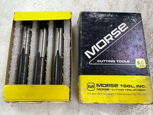3) NEU MORSE 2046 9/16-18 BODENGEWINDE HANDHÄHNE 32712 BOX MIT 3 - Bild 1 von 6