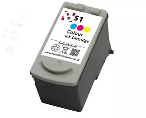 Refilled CL 51 Colour Ink fits Canon Pixma MP460 Printer series - Picture 1 of 5