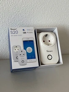 Sonoff S20 EU WiFi Steckdose mit Tasmota 13 perfekt für OpenHAB / ioBroker #1 - Bild 1 von 7
