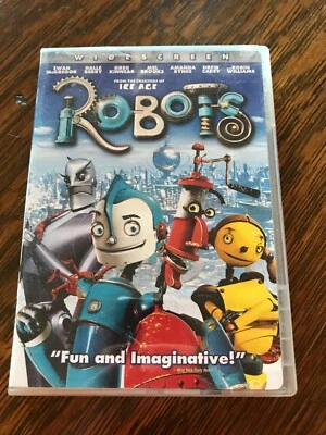 "Robots" DVD - Widescreen - 2005 - Animated Children's movie - Image 1 of 2