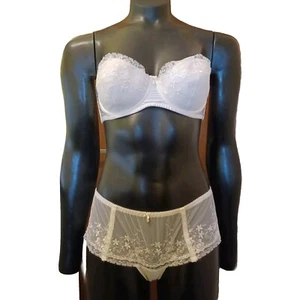 NEW Lepel Intimas Women's Multiway Bra & Brief Set, Ivory 32D/M - Picture 1 of 5