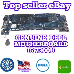 Dell Latitude 7480 System Board I5-7300U Motherboard PFNHF HW0N7 LA-E132P Read** - Picture 1 of 14