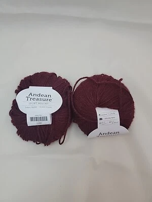 Knit Picks Andean Treasure Embers Heather 100% Alpaca Yarn 110 yds/50 Grams NEW - Image 1 of 4