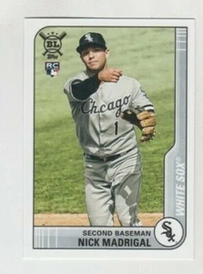 (10) Nick Madrigal 2021 TOPPS BIG LEAGUE ROOKIE CARD LOT #19 CHICAGO WHITE SOX - Picture 1 of 1