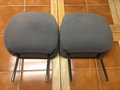2008-2013 TOYOTA HIGHLANDER FRONT DRIVER & PASSENGER HEADREST GRAY CLOTH OEM - Imagem 1 de 4