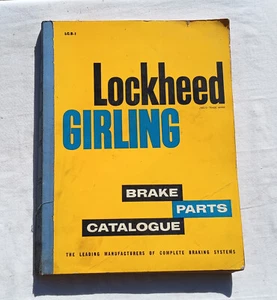 Lockheed Girling Brake Catalogue Chevrolet Chrysler Austin Morris Ford Holden - Picture 1 of 23