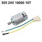 DL 555 C 24V Motor Ideal for Kids' Electric Car Toys Powerful and Reliable