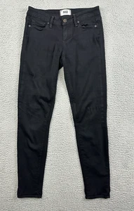 Paige Jeans Damen 26 Verdugo Ultra Skinny Schwarz Denim Hose 28x29 - Bild 1 von 13