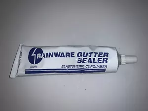 White Rainware Dachrinnenversiegelung elastomeres Copolymer 8 flüssige Unzen - Bild 1 von 5