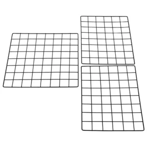 3pcs Wire Wall Grid Panel for Photo Display DIY Iron Picture Frames DIY Photo - Picture 1 of 12