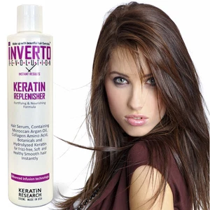 Inverto Keratin Hair Replenisher Serum smooths hair no frizz repairs hair USA - Picture 1 of 2