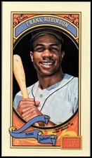2014 Panini Golden Age Mini Hindu Brown Back #102 Frank Robinson
