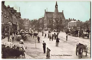 More details for banbury cow fair oxfordshire - 1907 dainty postcard t08