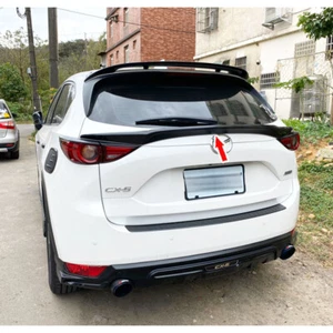 Glossy Black B-Look Rear Middle Trunk Spoiler For Mazda CX-5 CX5 2nd Hatchback - Picture 1 of 12