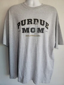Purdue Boilermakers Purdue Mom T-Shirt Size 2XL Gray College NCAA - Picture 1 of 6