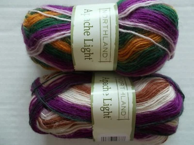 Northland Apache Light  gradient 100% wool yarn, Mindful, lot of 2 (153 yds ea) - Image 1 of 2