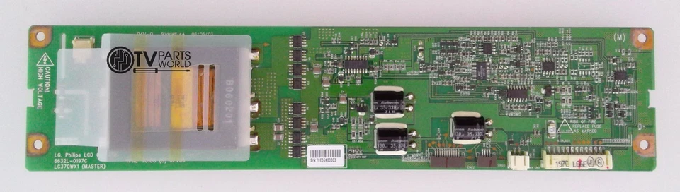 LG 37LC2D-UD Backlight Inverter Board 6632L-0197C YPN-T010C, LC370WX1 - Изображение 1 из 1