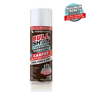 NEW Horsepower Bull Shot Carpet Stain Remover, Extra Strength, AS-SEEN-ON-TV, - Picture 1 of 3