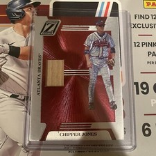 2005 Donruss Zenith Chipper Jones Relic Card Atlanta Braves