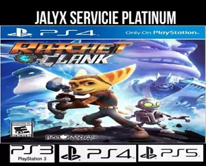 RATCHET AND CLANK PS4 Platinum Trophy Service (NO GAME) LEGIT 100% - Picture 1 of 1