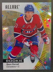 2023-24 Upper Deck Allure #143 - Sean Farrell - ROOKIE - Yellow Taxi - Canadiens - Bild 1 von 2