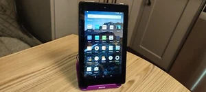 Amazon Fire 7 (7th Generation) 7" 16GB Wi-Fi Tablet - Black - Picture 1 of 11