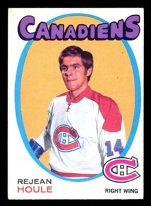 1971-72 OPC O PEE CHEE Hockey NHL #147 Rejean Houle EX Montreal Canadiens Card