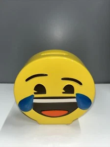 Ceramic Emoji Laughing Coin Piggy Bank 2015 - Picture 1 of 5
