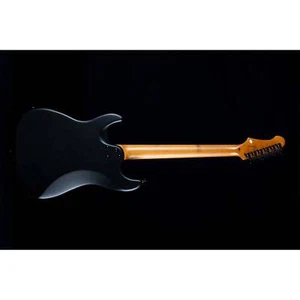JET Guitars JS-400 MBK R Canadian Roasted Maple Neck Satin Black Electric Guitar - Picture 1 of 1